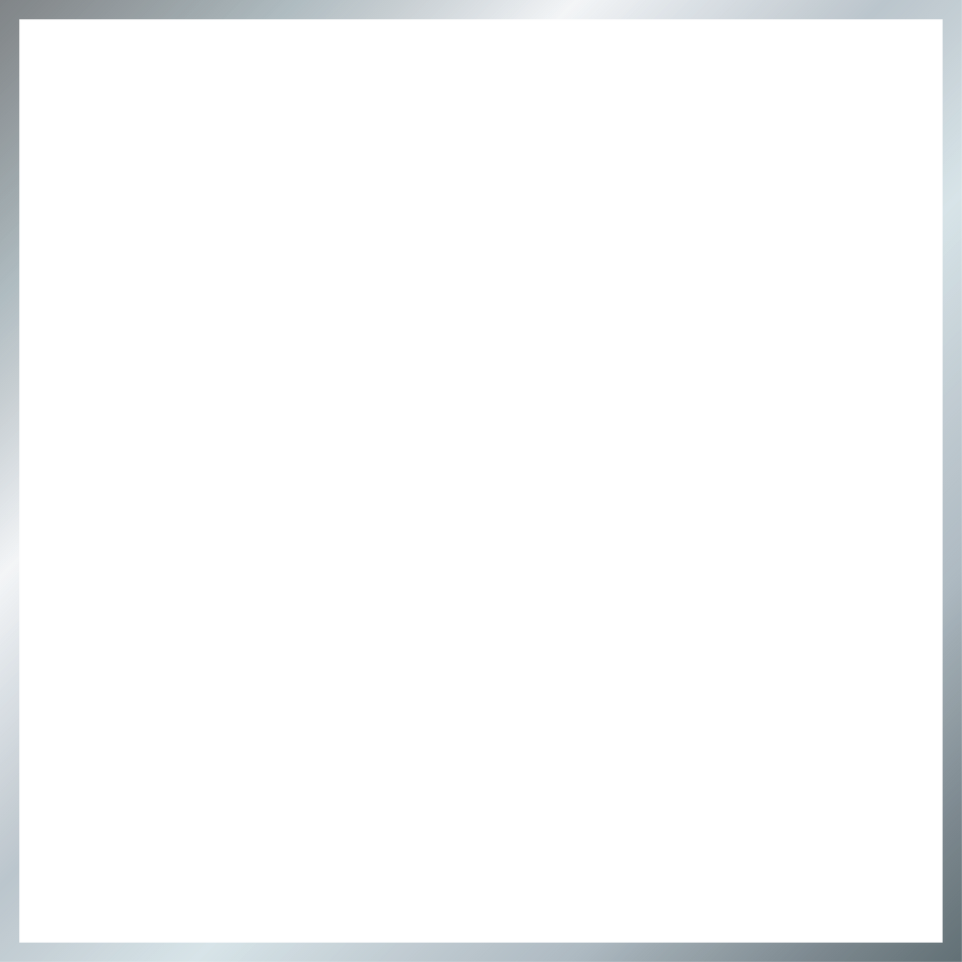 Silver Square Frame